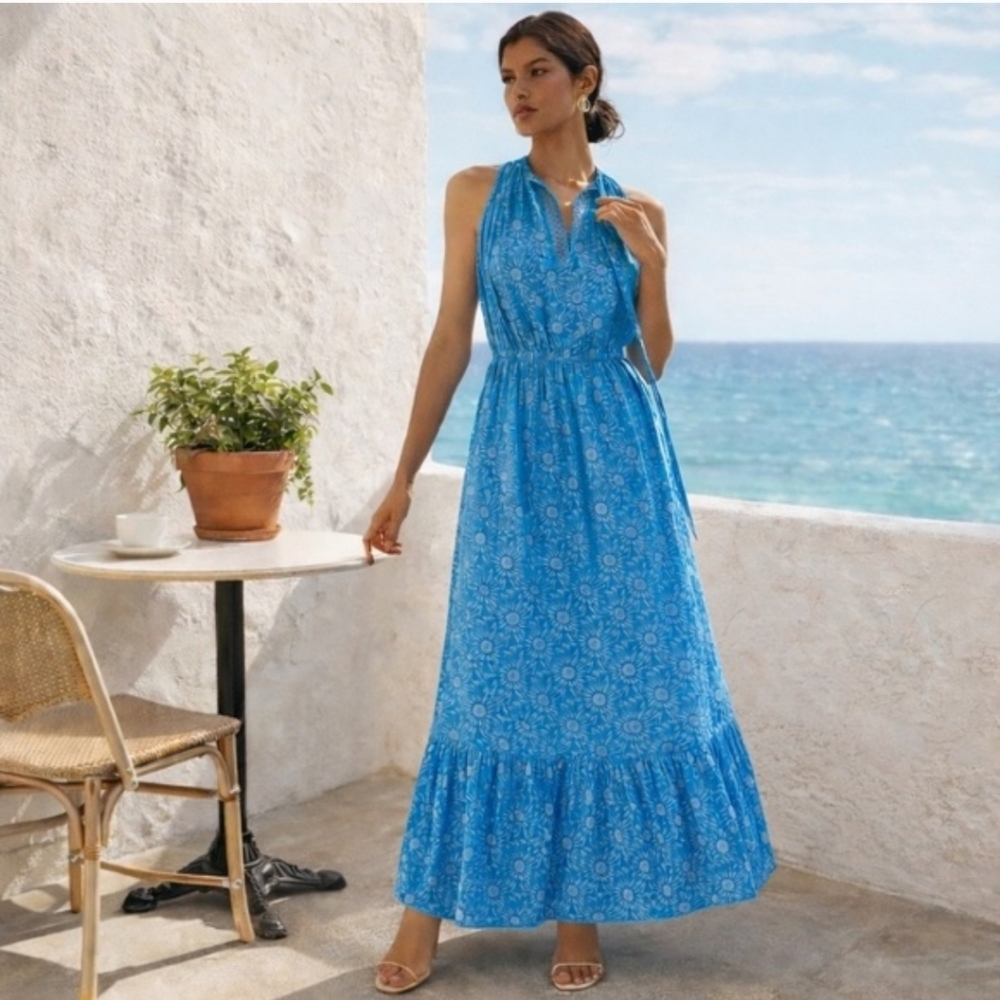 *NEW* Current Air Daisy Sleeveless Maxi Dress